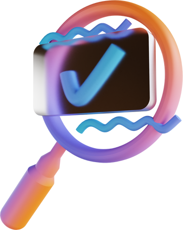 3D illustration search data checklist